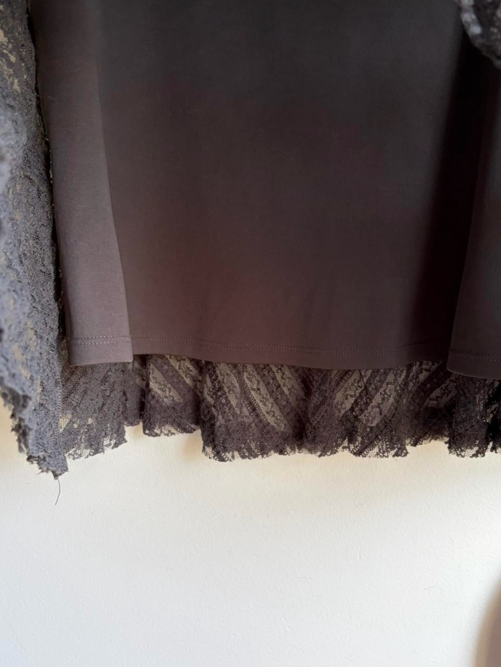 Tara Jarmon Lace Tiered Midi Skirt Size M - Picture 4 of 7
